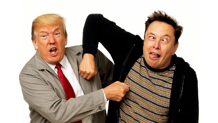 Конфликт Трампа и Маска может стать катализатором роста биткоина &mdash; Крипто Новости