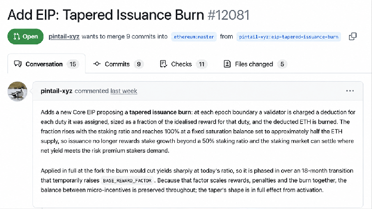 Разработчики Ethereum хотят, чтобы вознаграждение за стейкинг ETH снизилось до 0% при уровне стейкинга в 50% &mdash; Крипто Новости