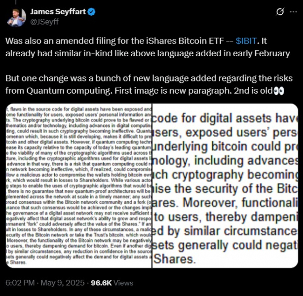 BlackRock считает квантовые вычисления риском для Bitcoin ETF — Крипто Новости