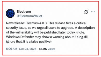 Атака на кошелек Electrum скрыла кражу биткойнов как рост комиссии — Крипто Новости