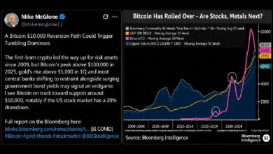 Bloomberg прогнозирует цену биткоина на уровне 10 000 долларов, а генеральный директор Cryptoquant с этим не согласен — Крипто Новости