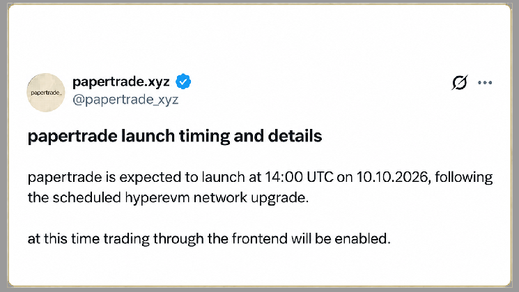 DEX Papertrade Perp привлек $118 млн за 24 часа с плечом 1000x — Крипто Новости